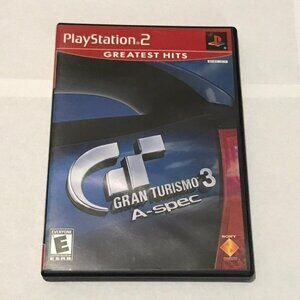 PS2 Gran Turismo 3 A-spec CIB Mint Playstation 2